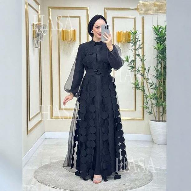 HASA HS6805 Premium Modest Abaya Set with Chic Details