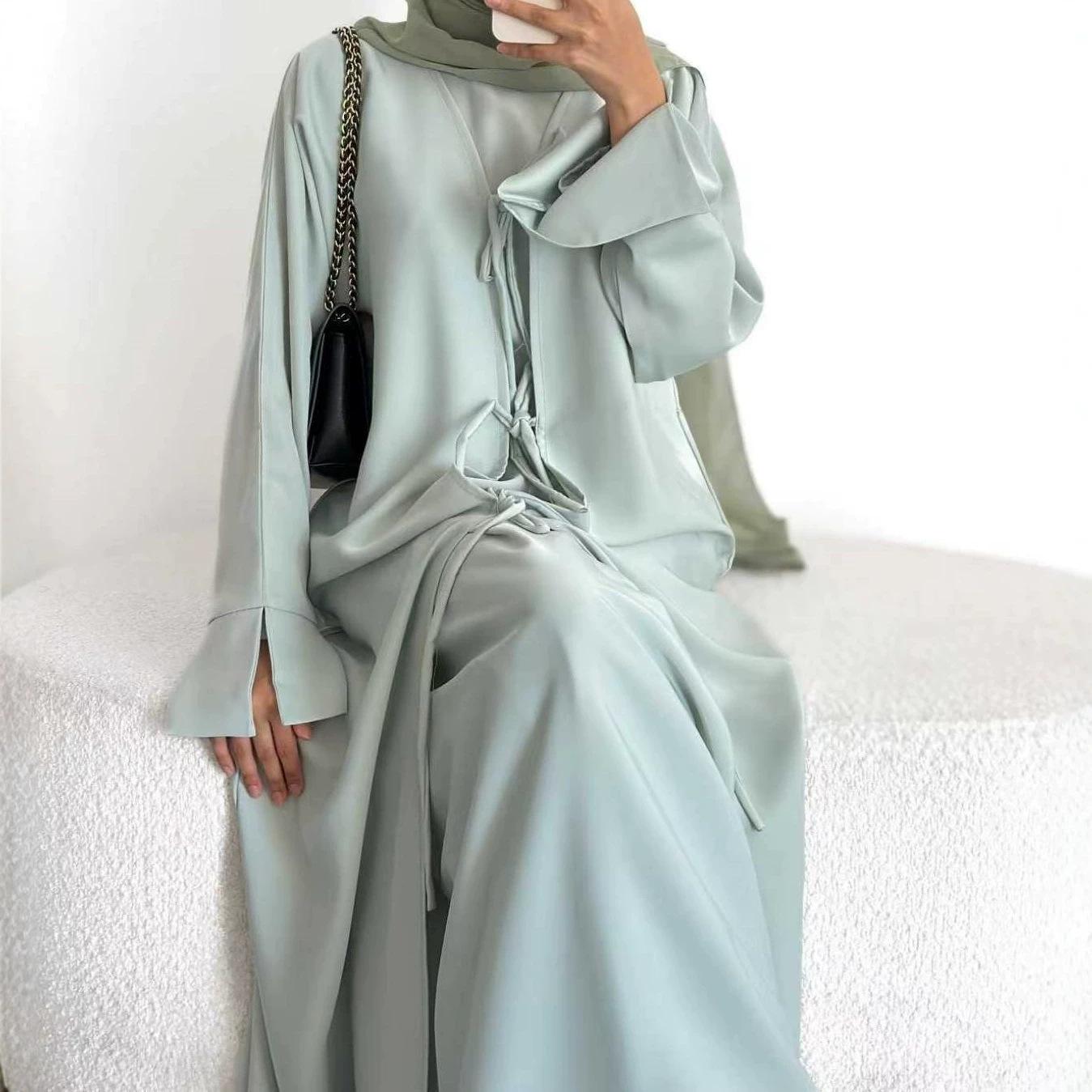 HASA HS6812 Loriya Large Size Long Sleeve Party Solid Color Three-piece Set