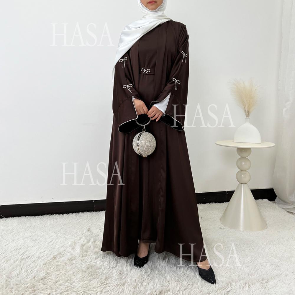 HS6501 Lustrous and Delicate Satin Diamond Set