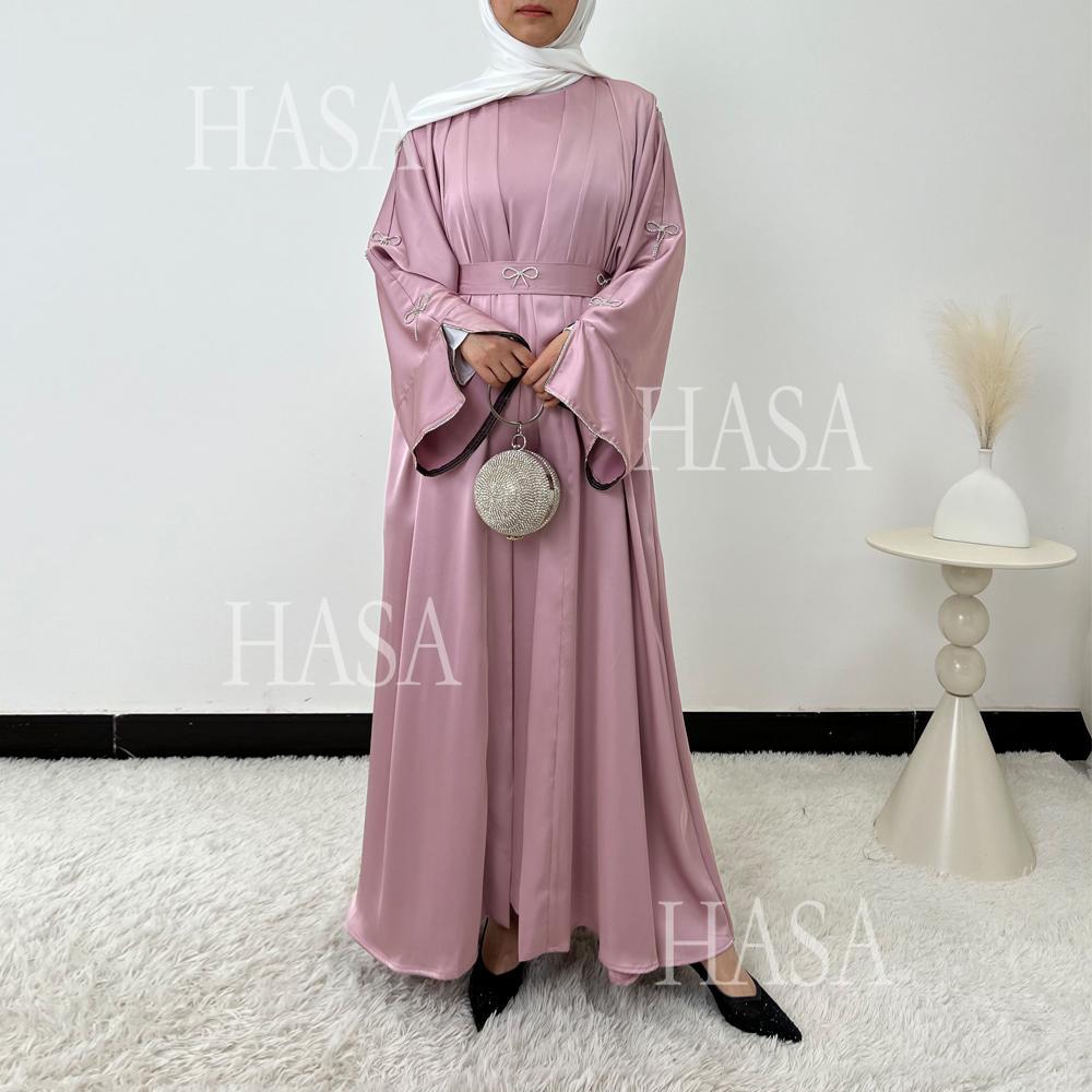 HS6501 Lustrous and Delicate Satin Diamond Set