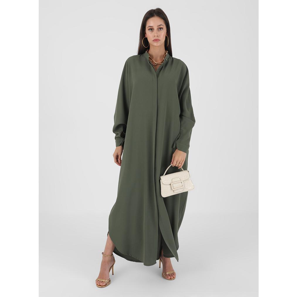 HASASERIES HS0519 Bat Sleeves Long Robe