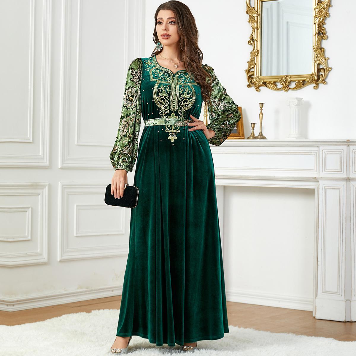 Robe Jupe Longue Élégante HASASERIES HS1021