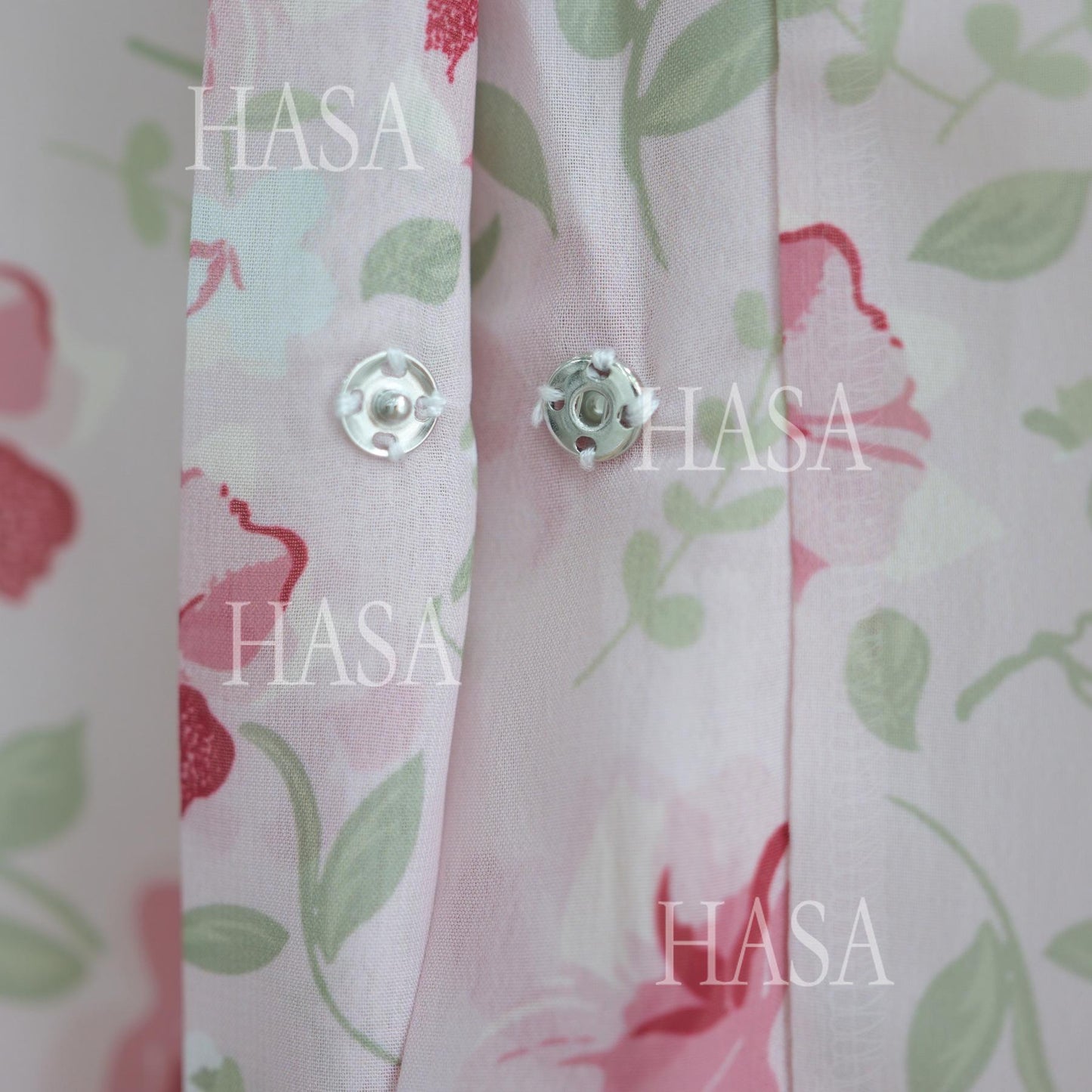 HS6515 Summer Printed Chiffon Jacket and Headscarf Two-Piece Set