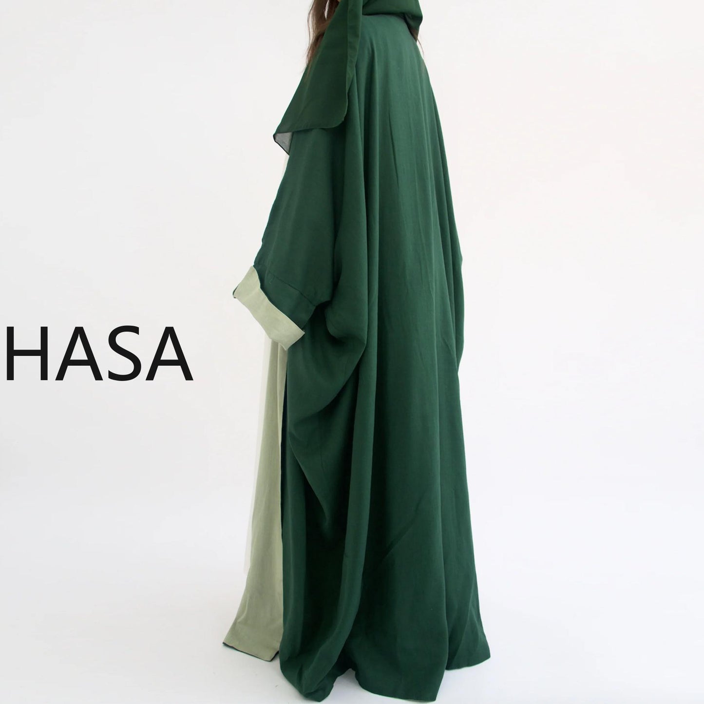 HASA HS4827 Reversible and versatile elegant robe