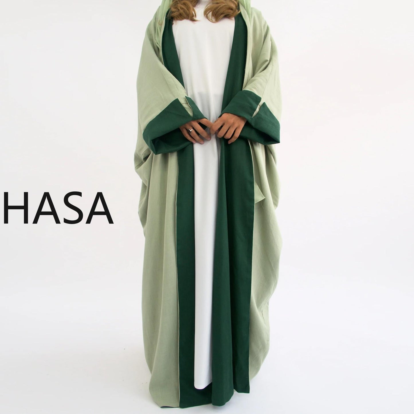 HASA HS4827 Reversible and versatile elegant robe