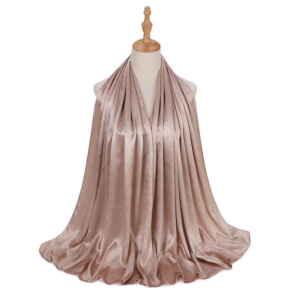 HASASERIES HS1136 Nouveau bandeau en satin de soie simulé