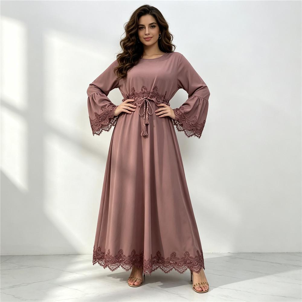 HASA HS6815 Fashion Lace-Up Dress