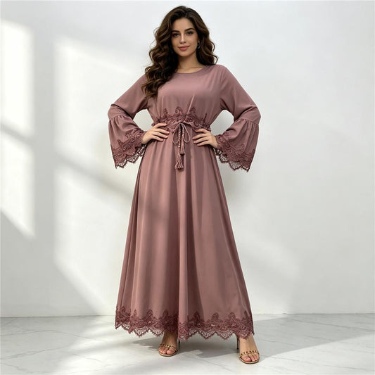 HASA HS6815 Fashion Lace-Up Dress