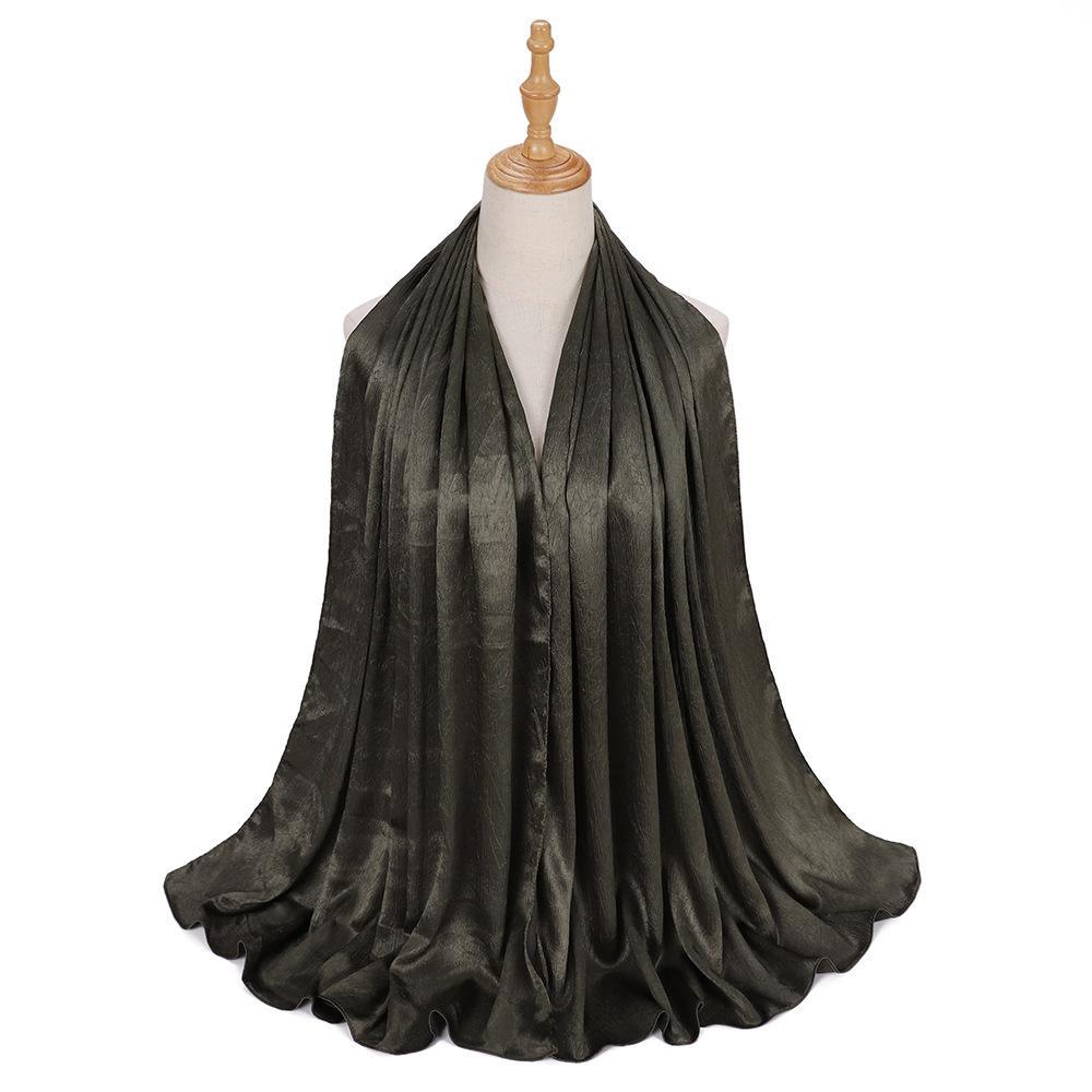 HASASERIES HS1136 Nouveau bandeau en satin de soie simulé