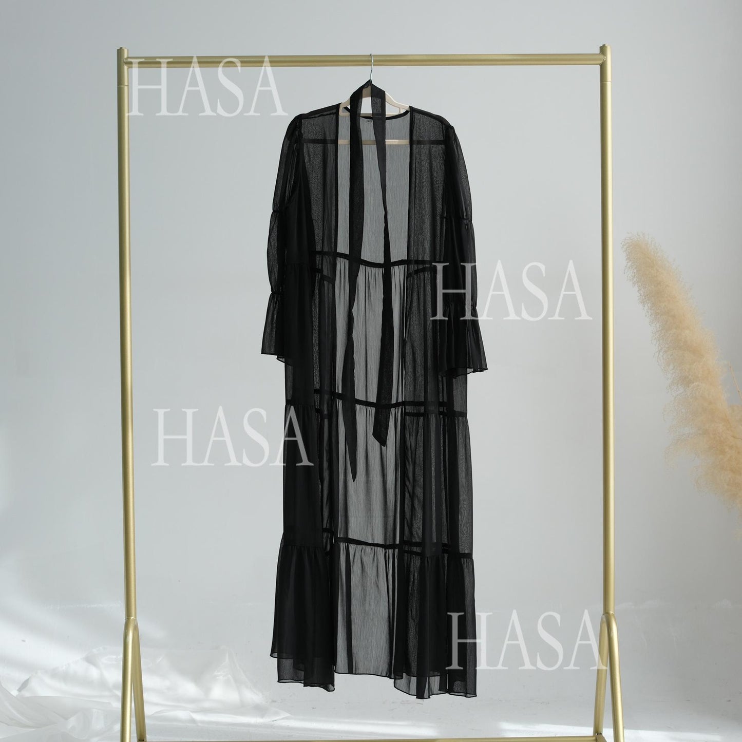 HS5881 Simple Two-piece Suit, A Dress Combination That Combines Comfort and Elegance closed abayas