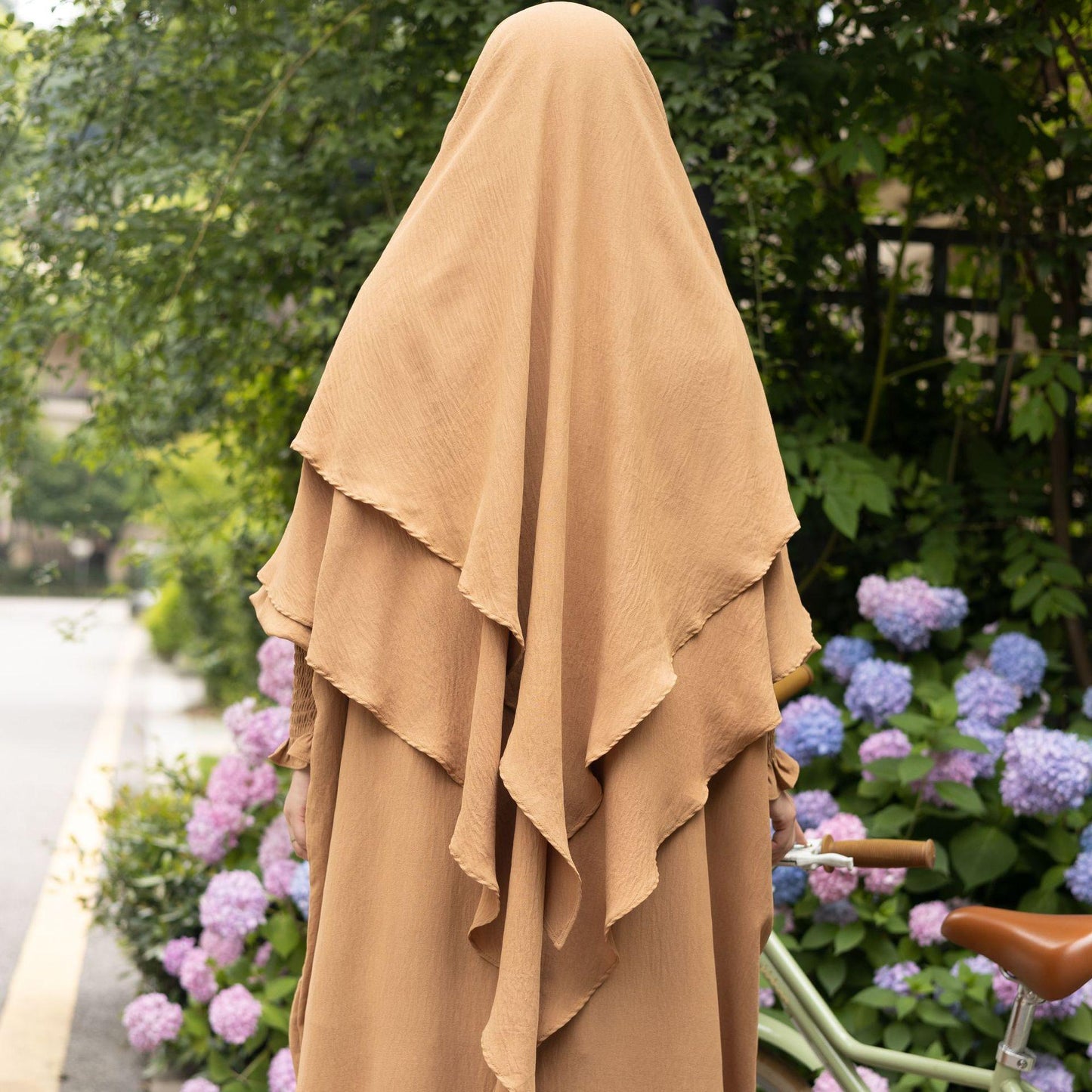 HASASERIES HS1004 Ensemble 2 pièces Abaya + Hijab