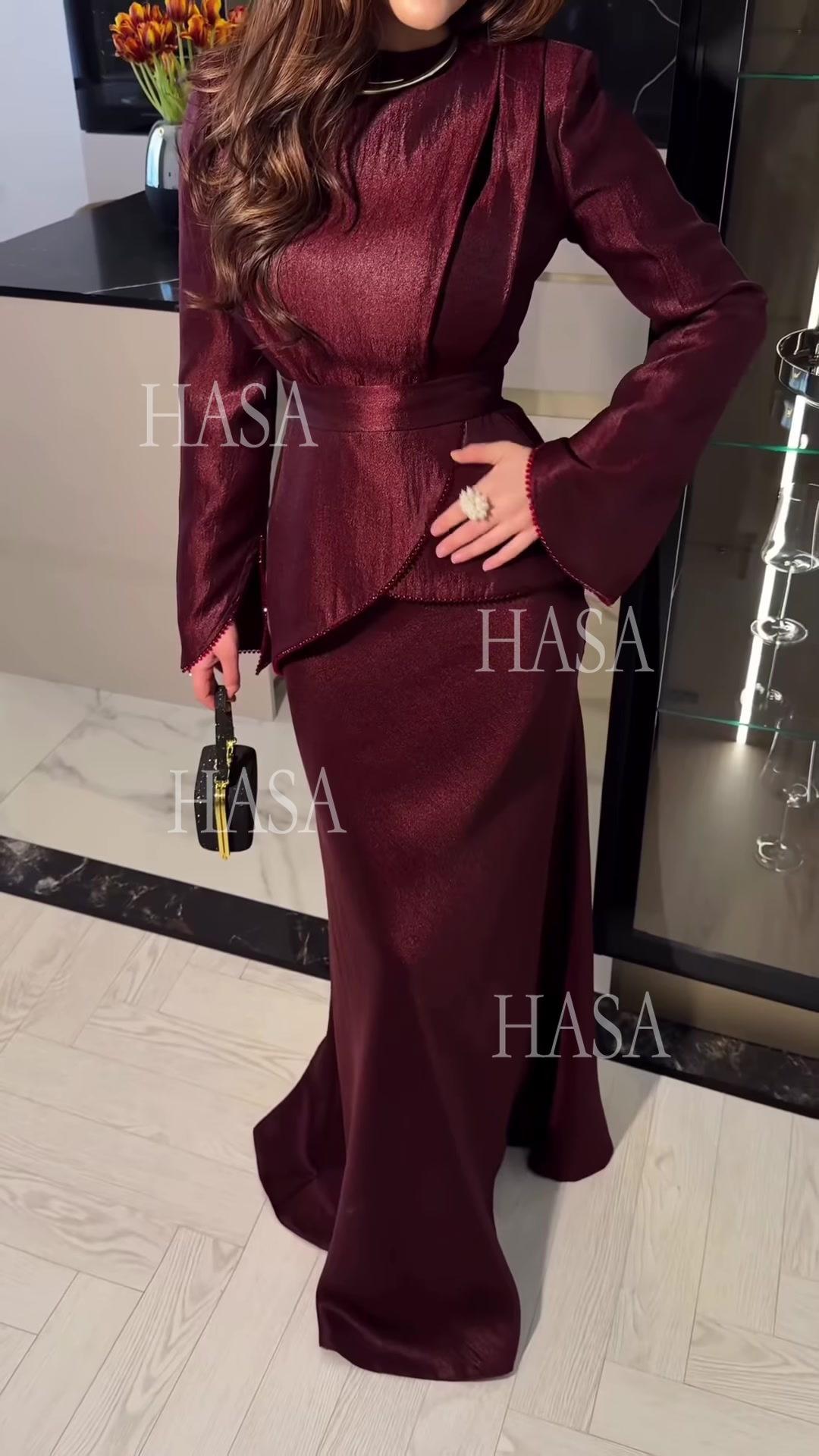 HS6746 Vintage Inspired Fitted Maxi Dress