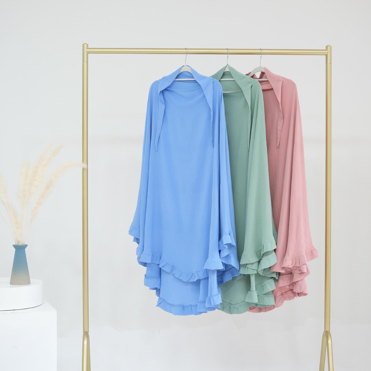 HASASERIES HS0993 Solid Color Headscarf
