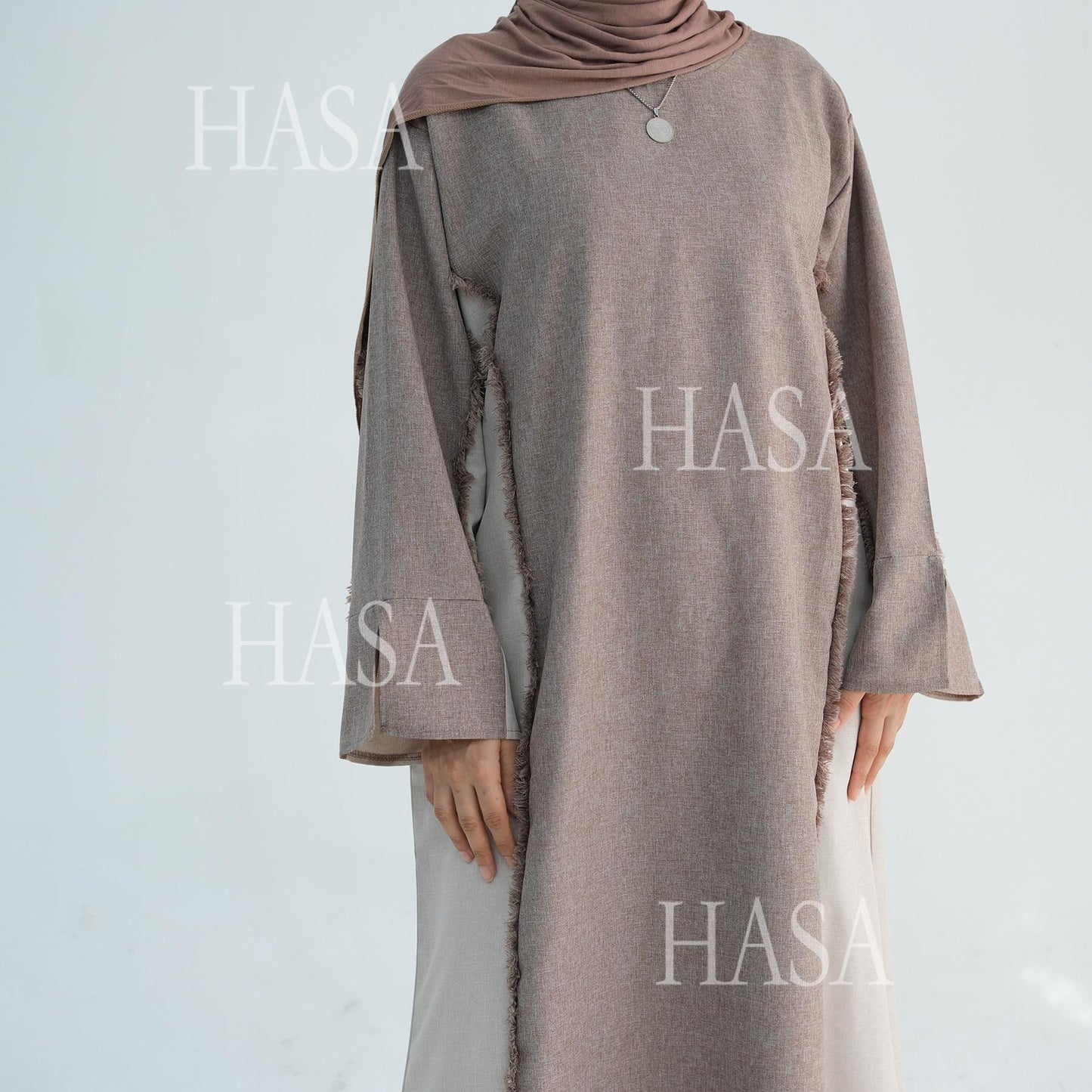 HS5606 Stylish Patchwork Robe - Cardigan and Dress (belt Pockets Only on Dress) party  wear red dress graduation  dress thick  thigh 2  part bow  outfits