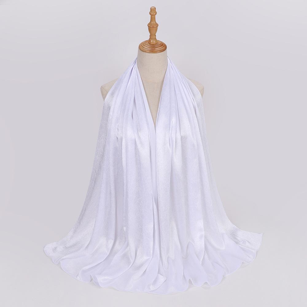 HASASERIES HS1136 Nouveau bandeau en satin de soie simulé