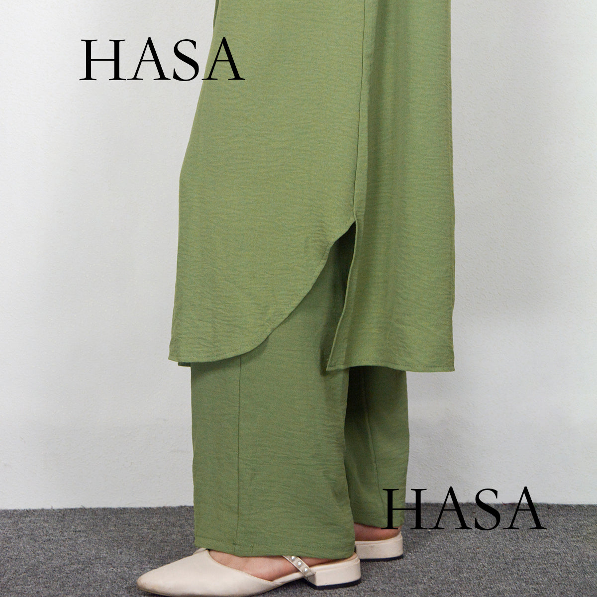 HS0628 HASA SERIES 2023 summer Muslim women's two-piece suit