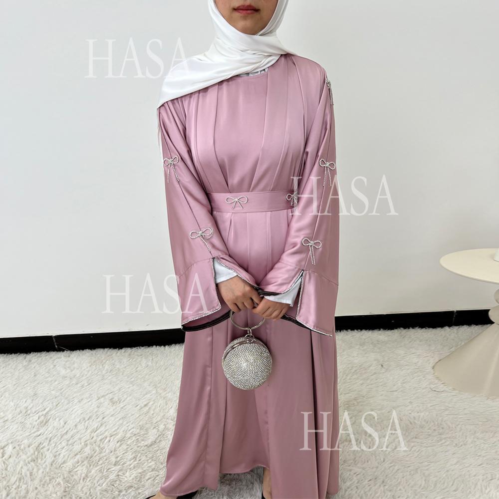 HS6501 Lustrous and Delicate Satin Diamond Set