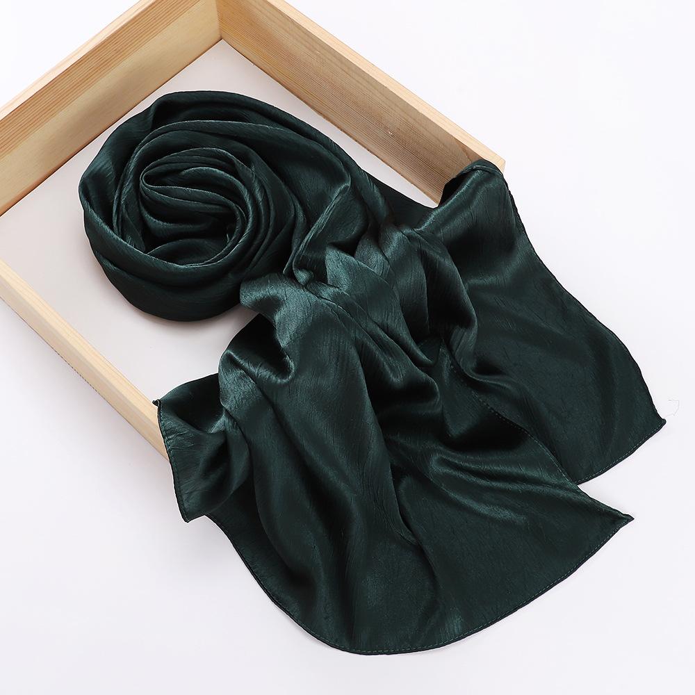 HASASERIES HS1136 Nouveau bandeau en satin de soie simulé