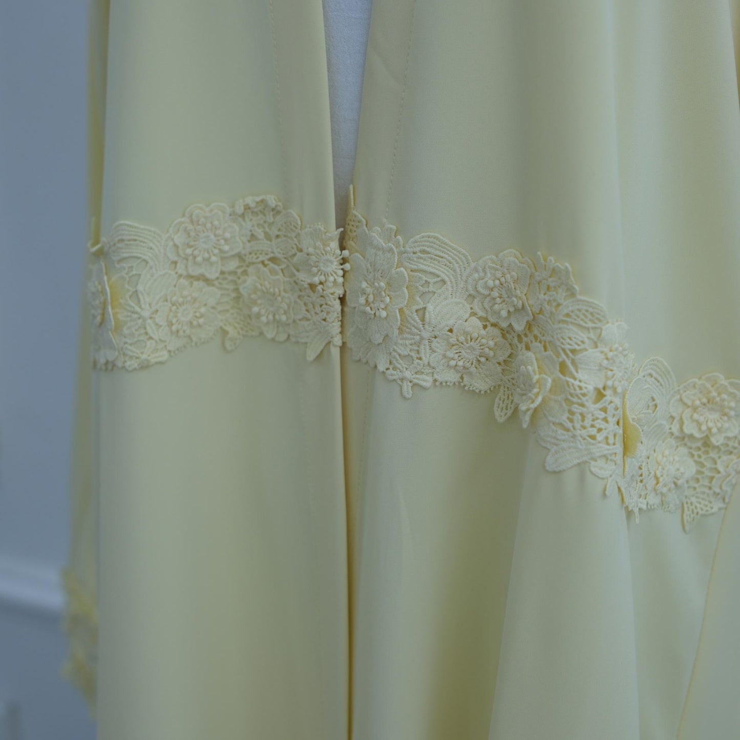 HASA HS6813 Loriya Exquisite Waist Pendulum Lace Long-sleeved Cardigan, Commuting Versatile Cross-border Long-sleeved Outer