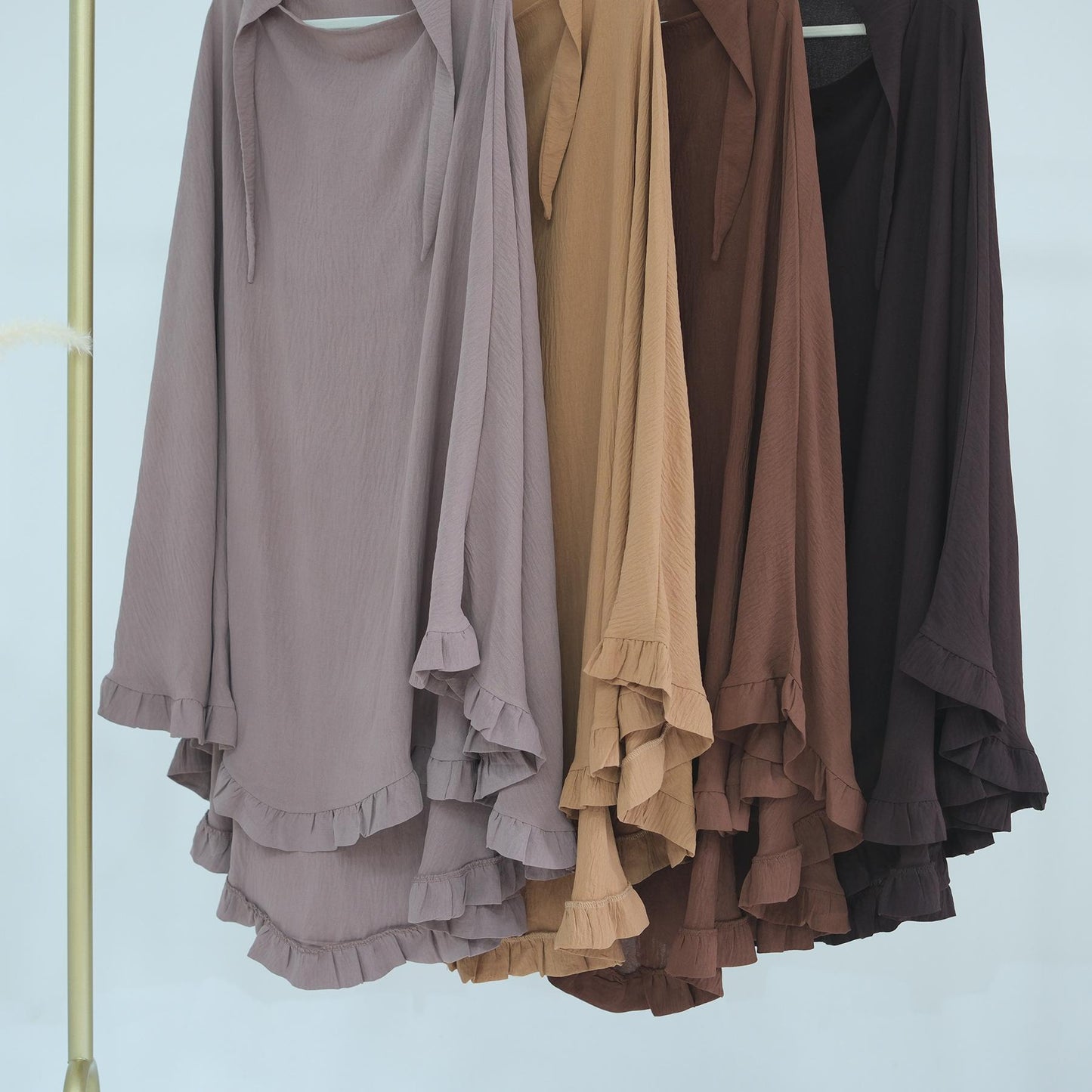 HASASERIES HS0993 Solid Color Headscarf