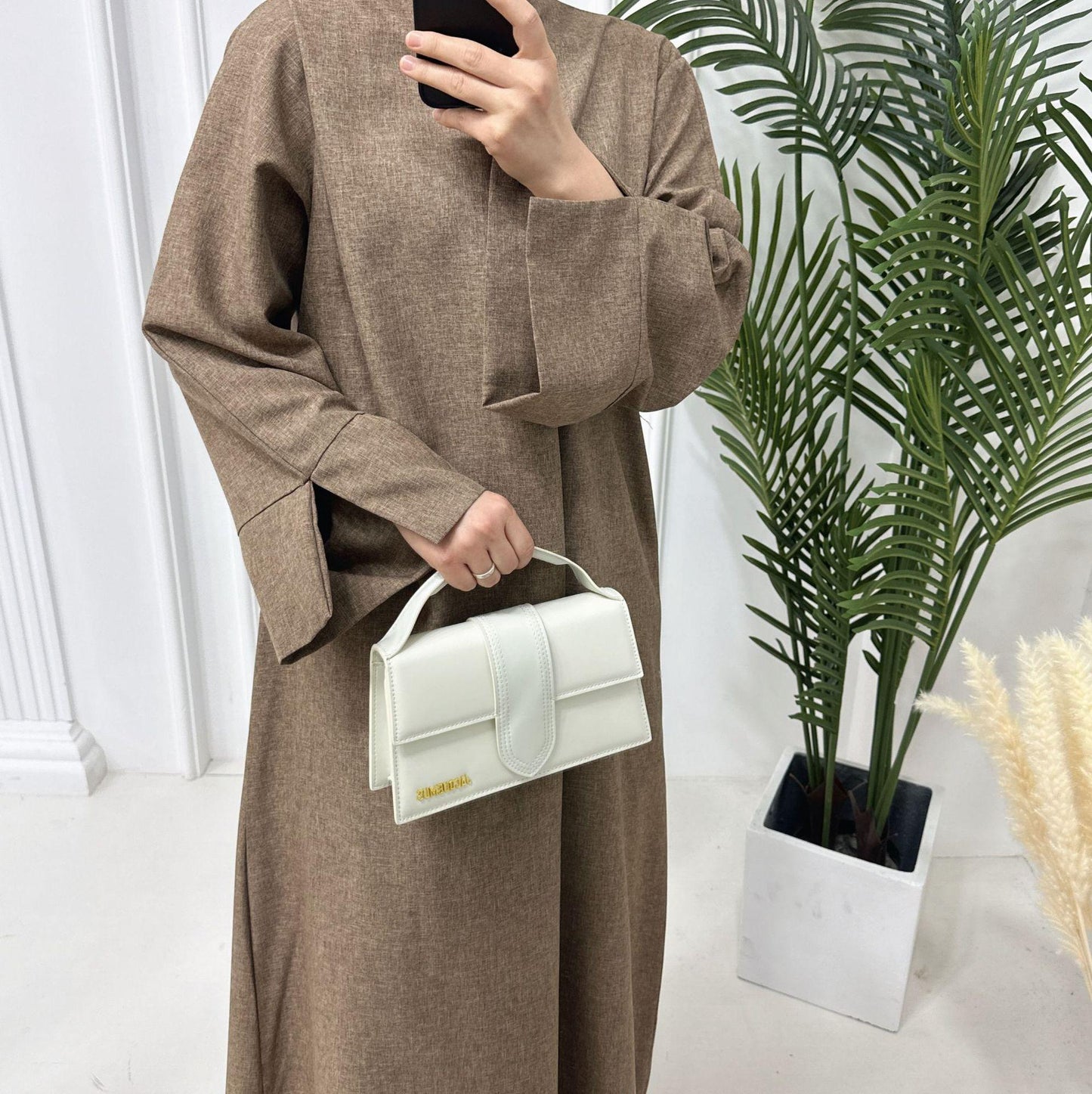 HASASERIES HS0999 Loose Large Elegant Dress Robe