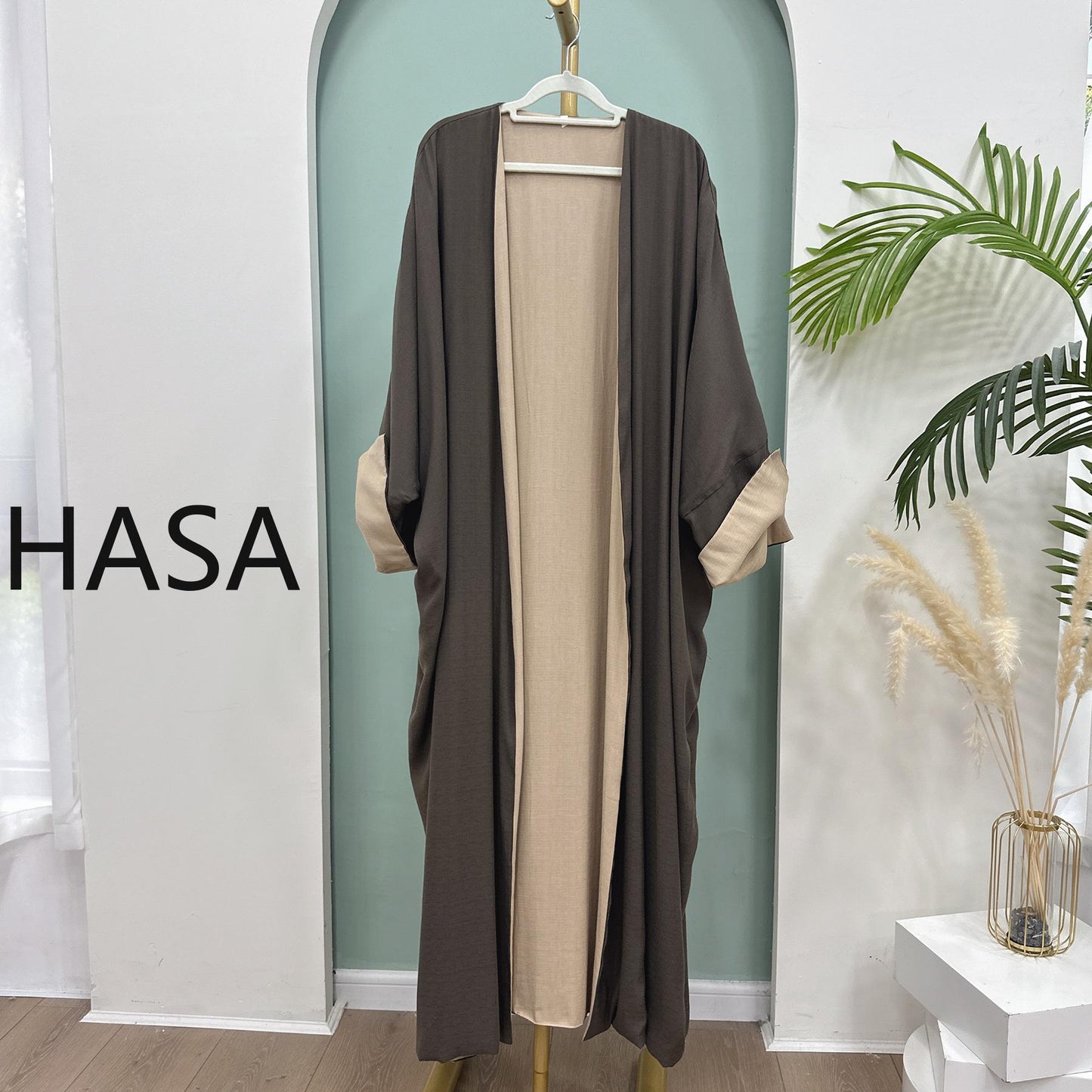 HASA HS4827 Reversible and versatile elegant robe