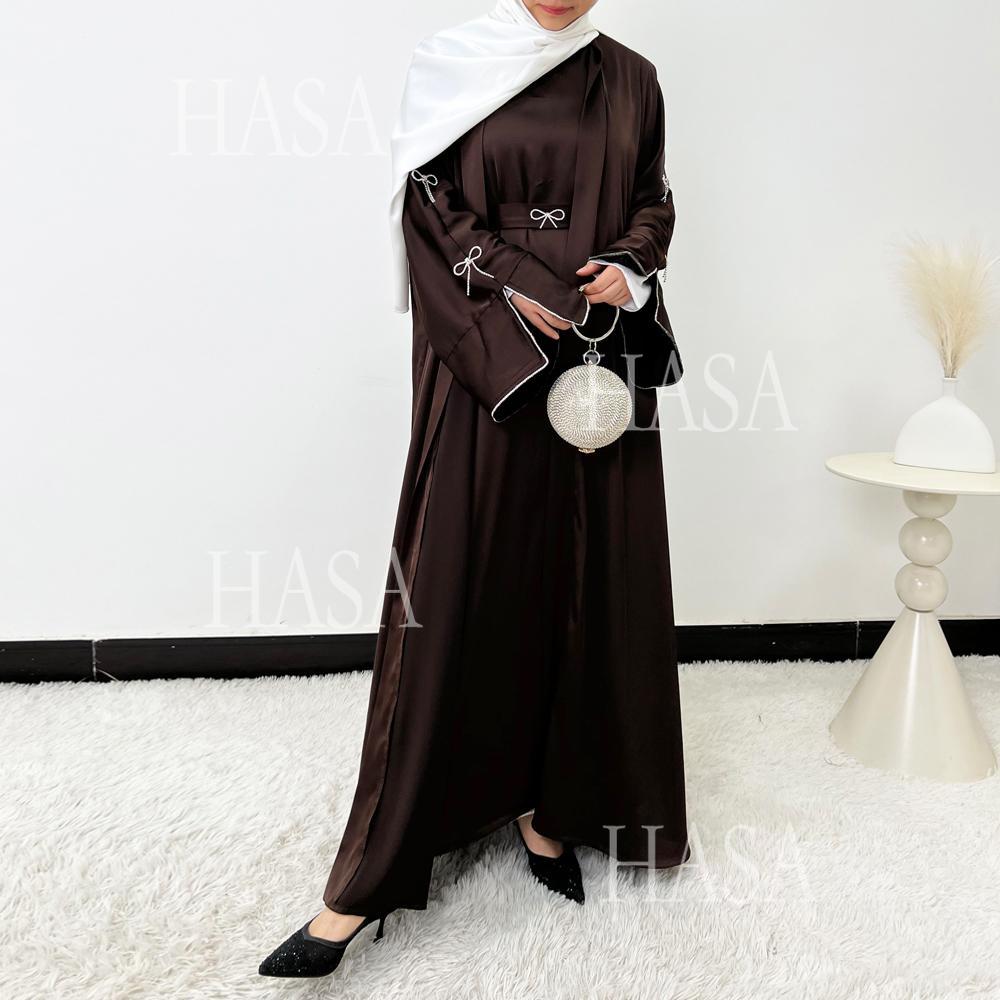 HS6501 Lustrous and Delicate Satin Diamond Set