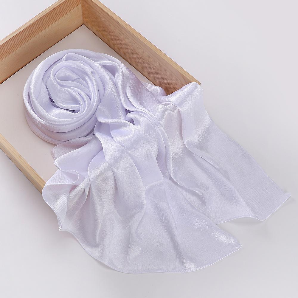 HASASERIES HS1136 Nouveau bandeau en satin de soie simulé