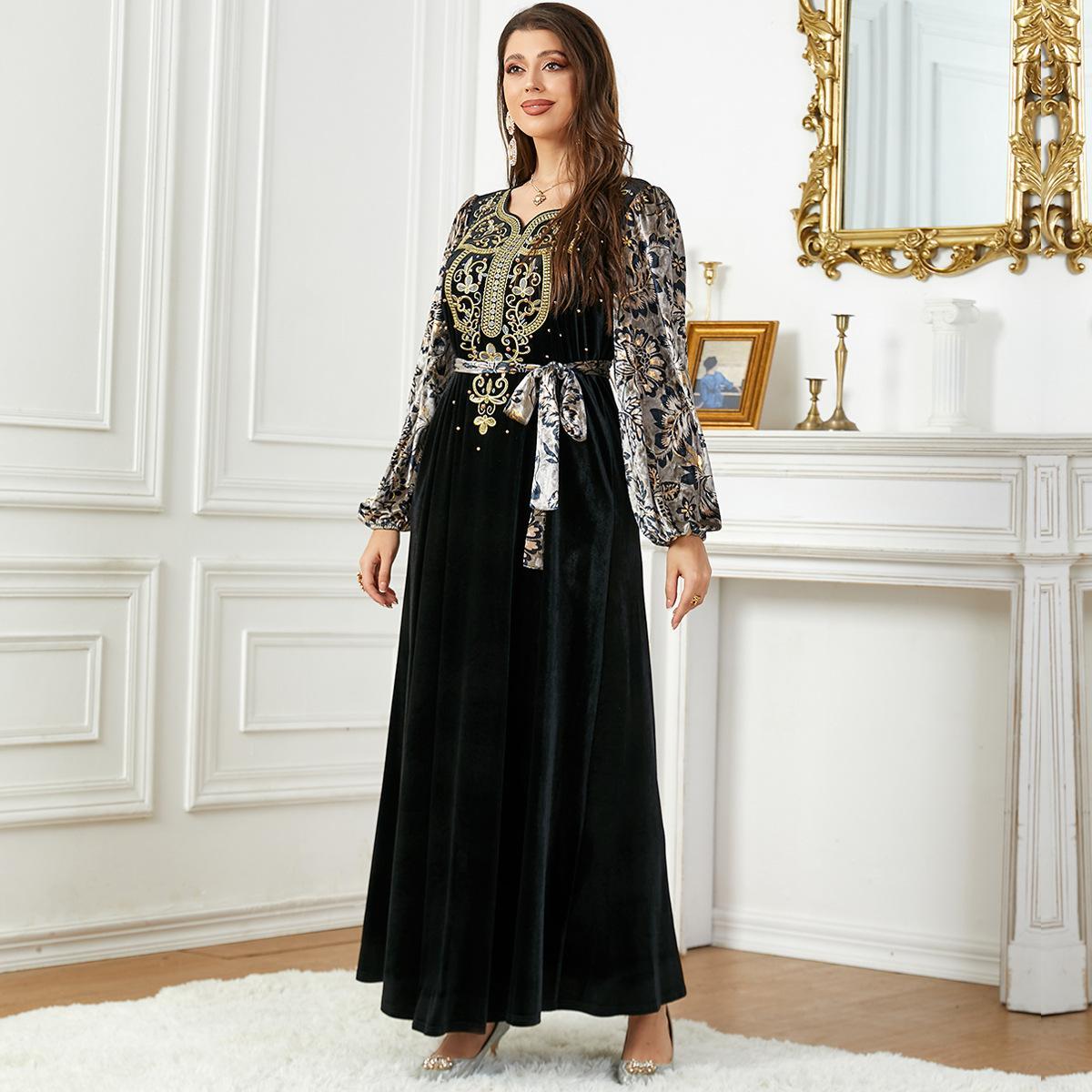 Robe Jupe Longue Élégante HASASERIES HS1021