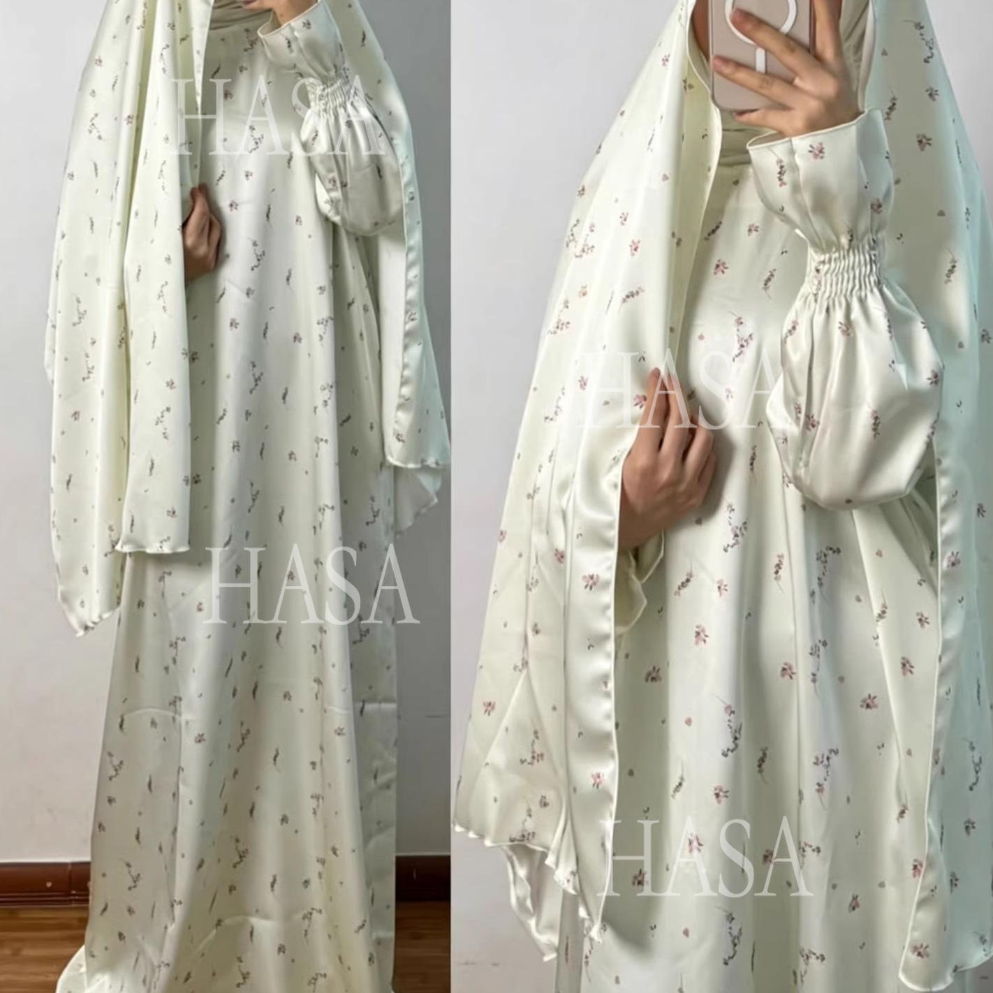 HASA HS6801 Luxury Modest Abaya with Soft Elegant Fit