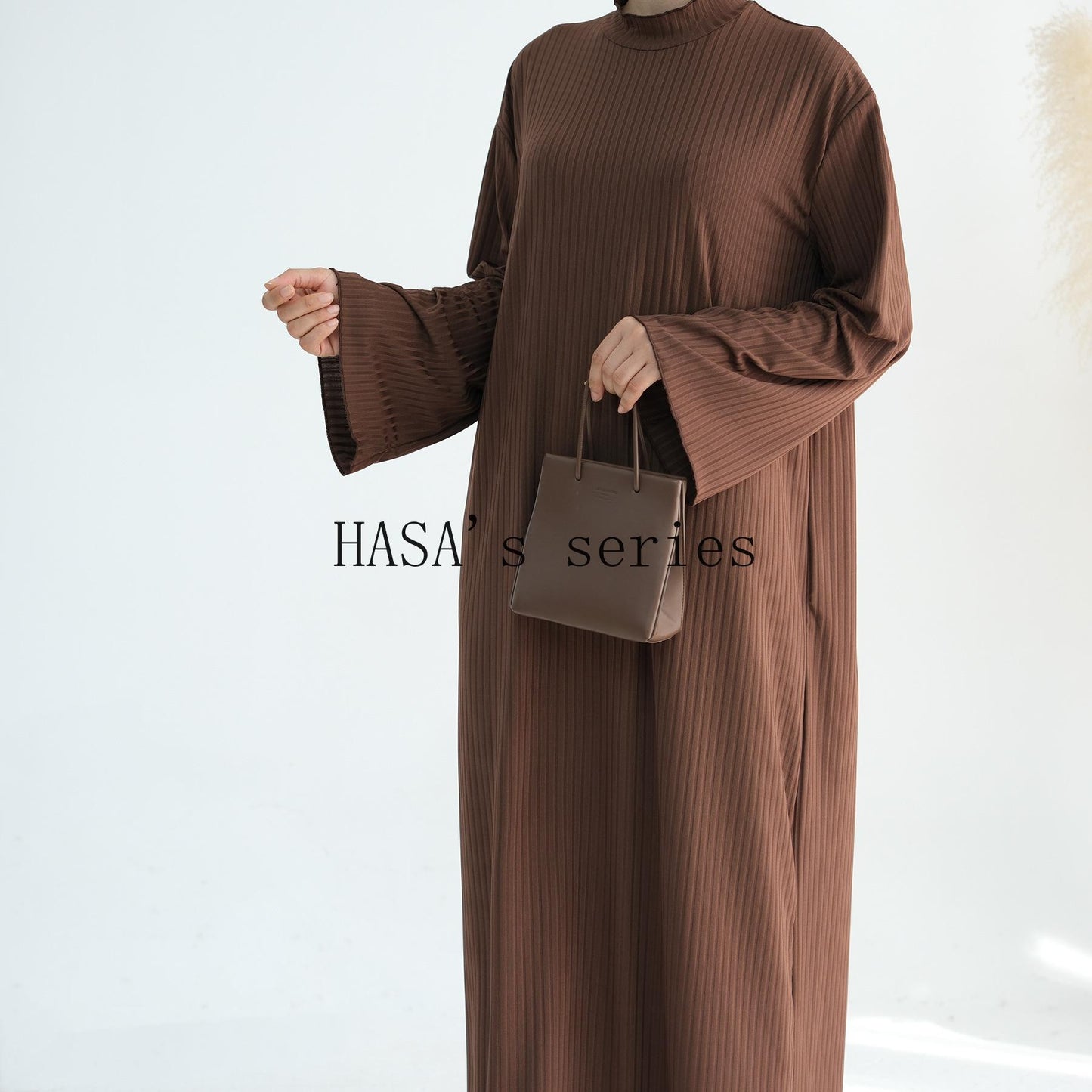 HS5509 Beautiful Stand Collar Dress Robe - Lightweight multi-color design, comfortable and stylish party  wear red dress thick  thigh 2  part bow  outfits