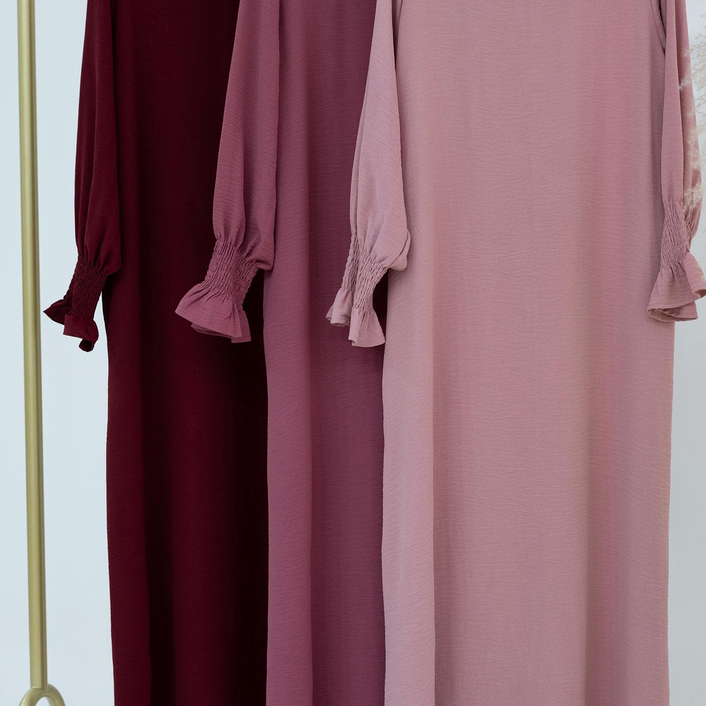 HASASERIES HS0704 Solid Large Women's Dress