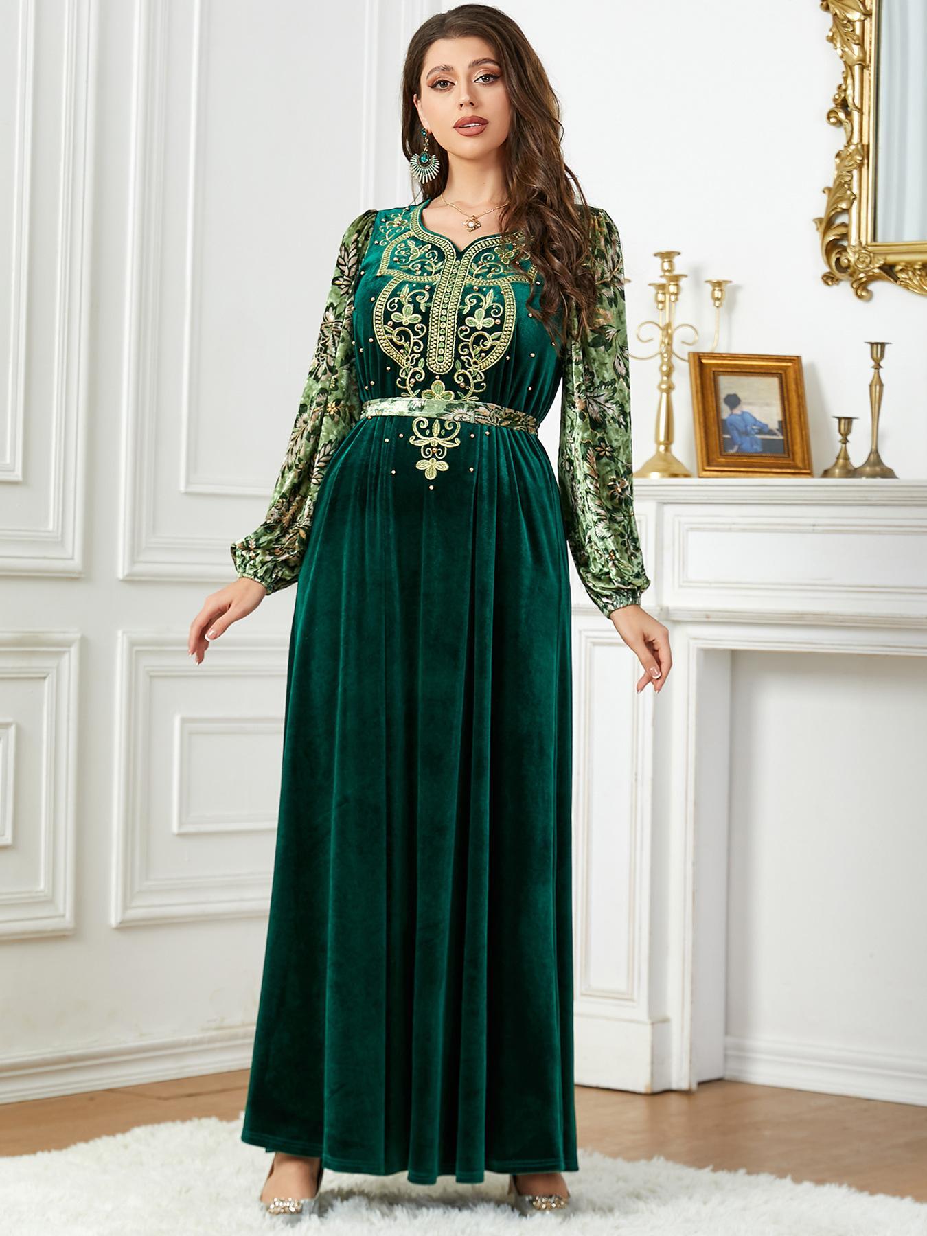 Robe Jupe Longue Élégante HASASERIES HS1021