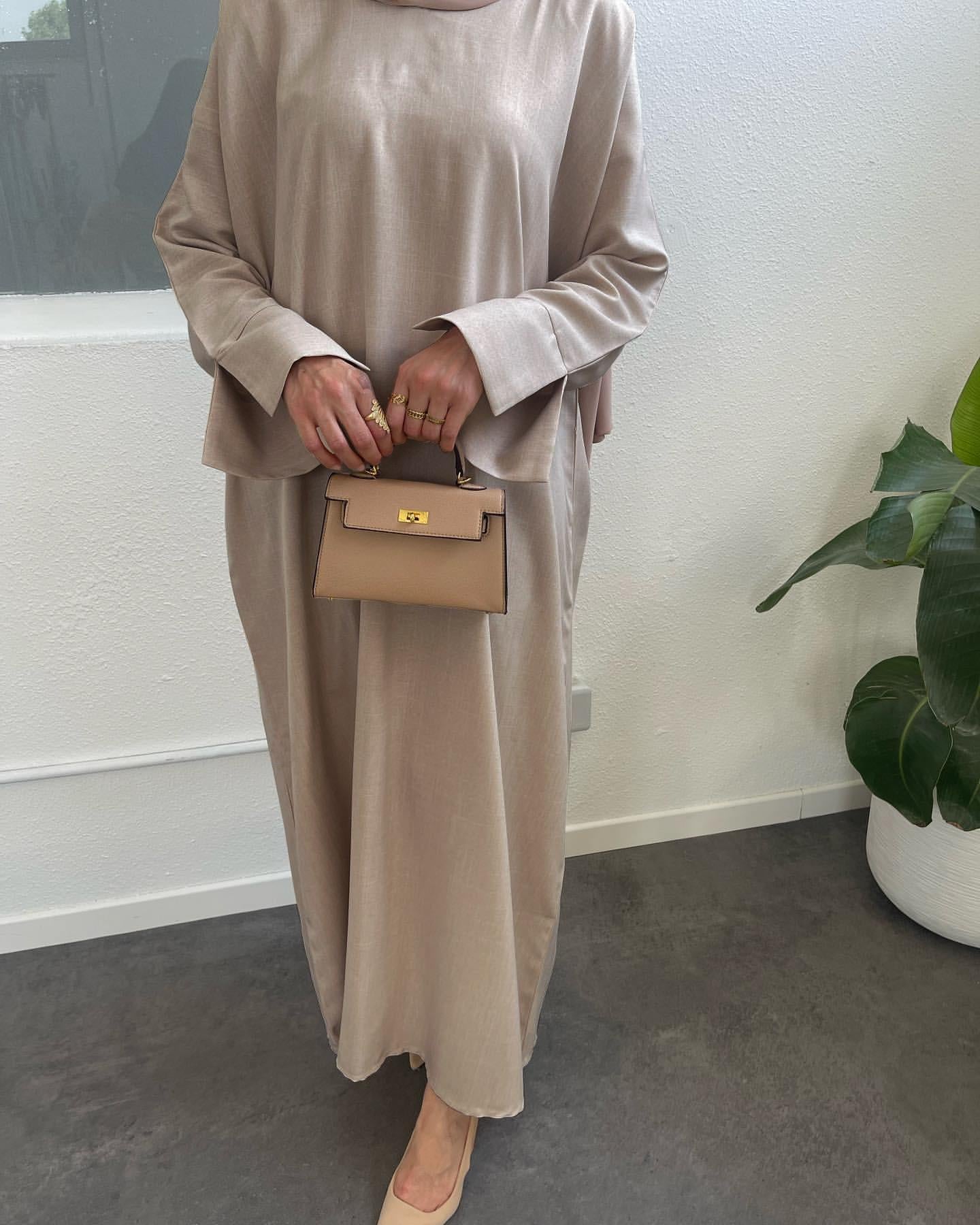 HASASERIES HS0999 Loose Large Elegant Dress Robe