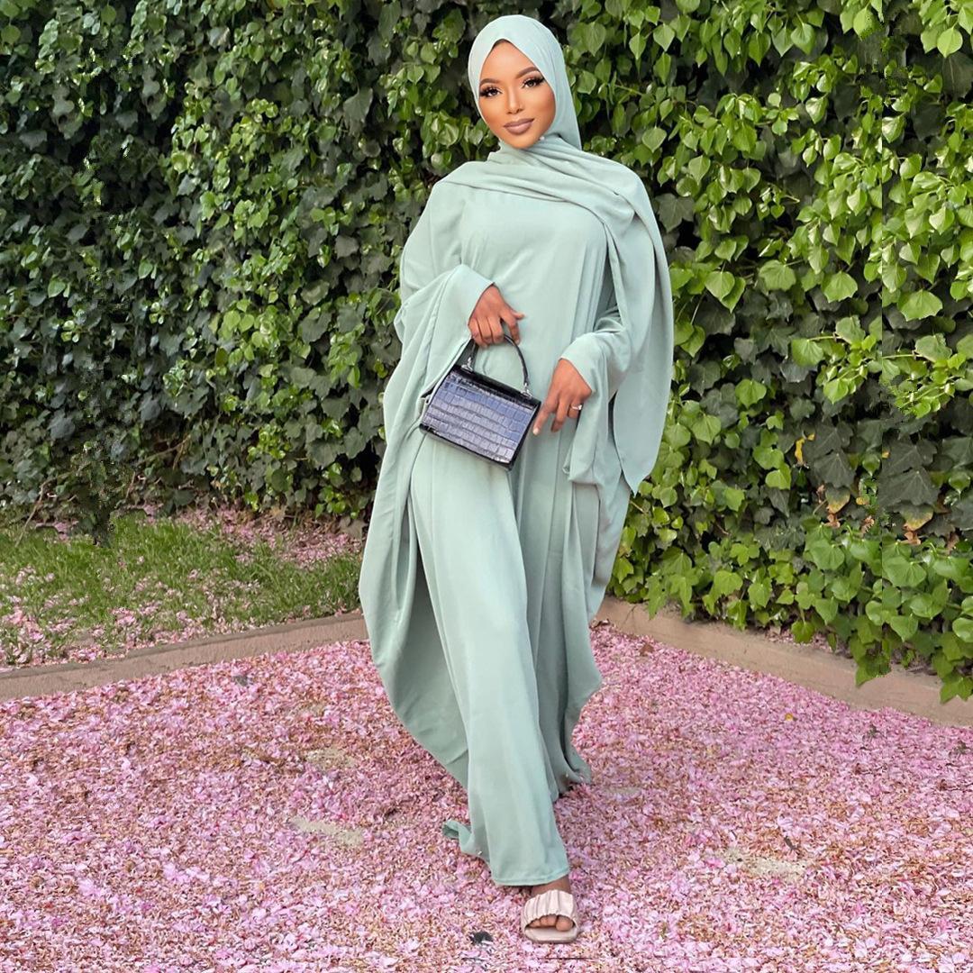 HASASERIES HS0726 Ensemble 2 pièces ROBE Hijab + Abaya