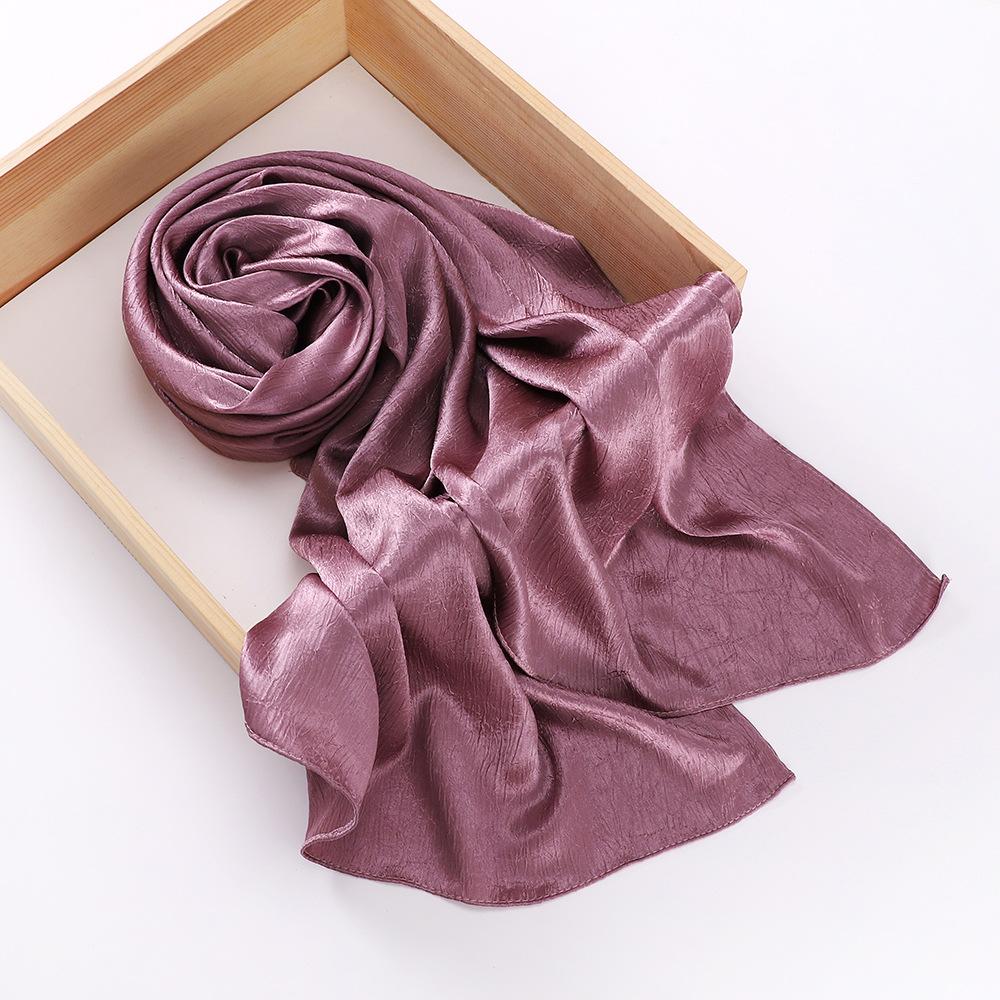 HASASERIES HS1136 Nouveau bandeau en satin de soie simulé