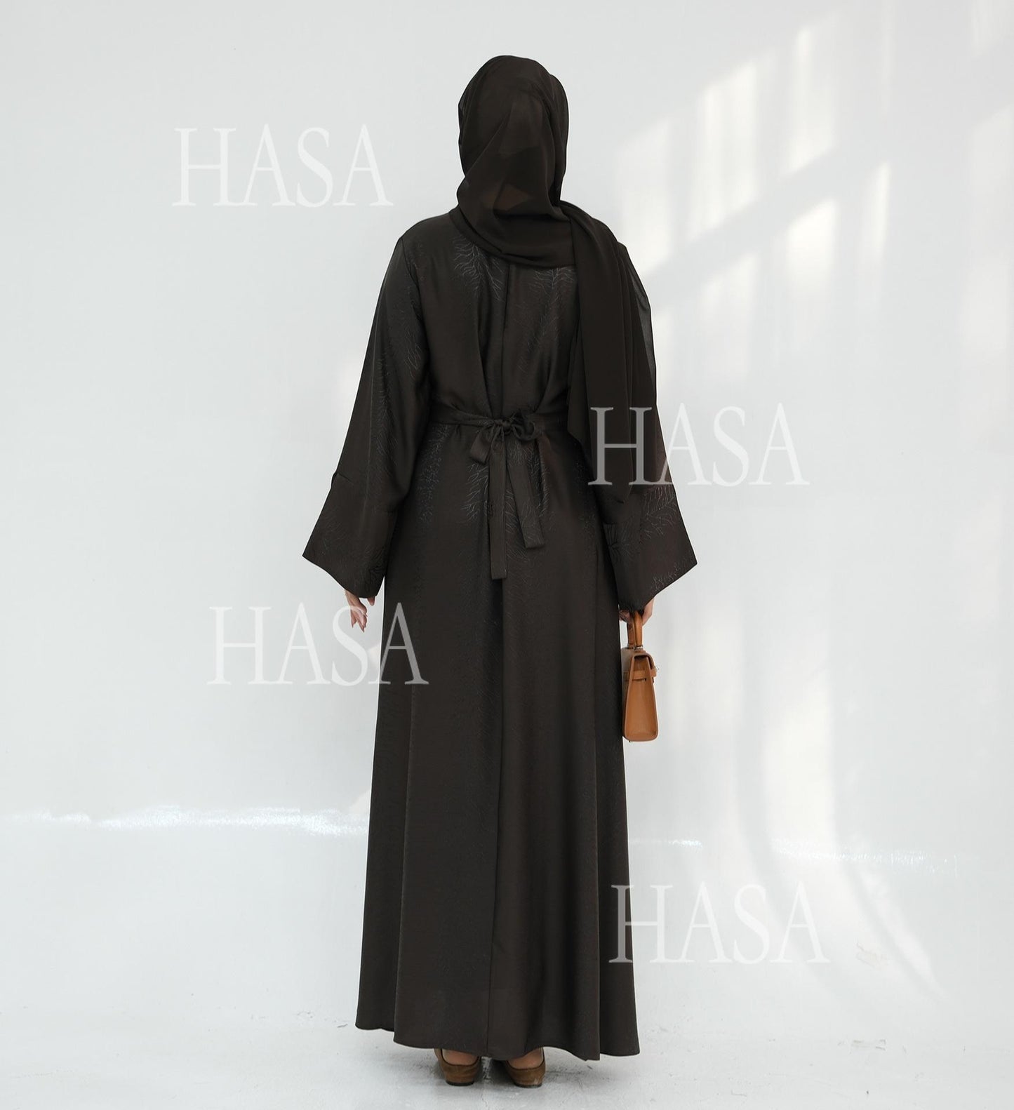 HS5867 Bow-knot Cuff Long Skirt | Elegant and Radiant