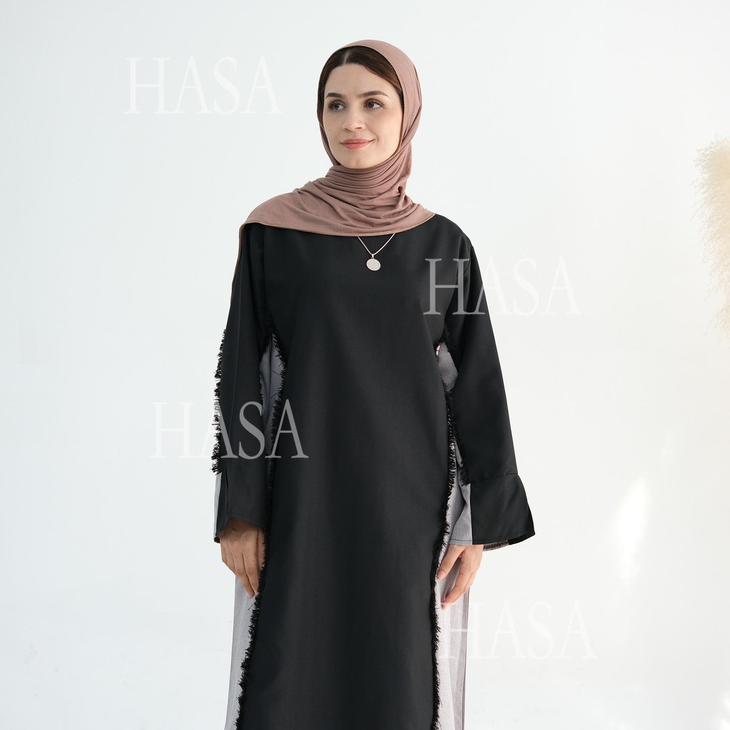 HS5606 Stylish Patchwork Robe - Cardigan and Dress (belt Pockets Only on Dress) party  wear red dress graduation  dress thick  thigh 2  part bow  outfits