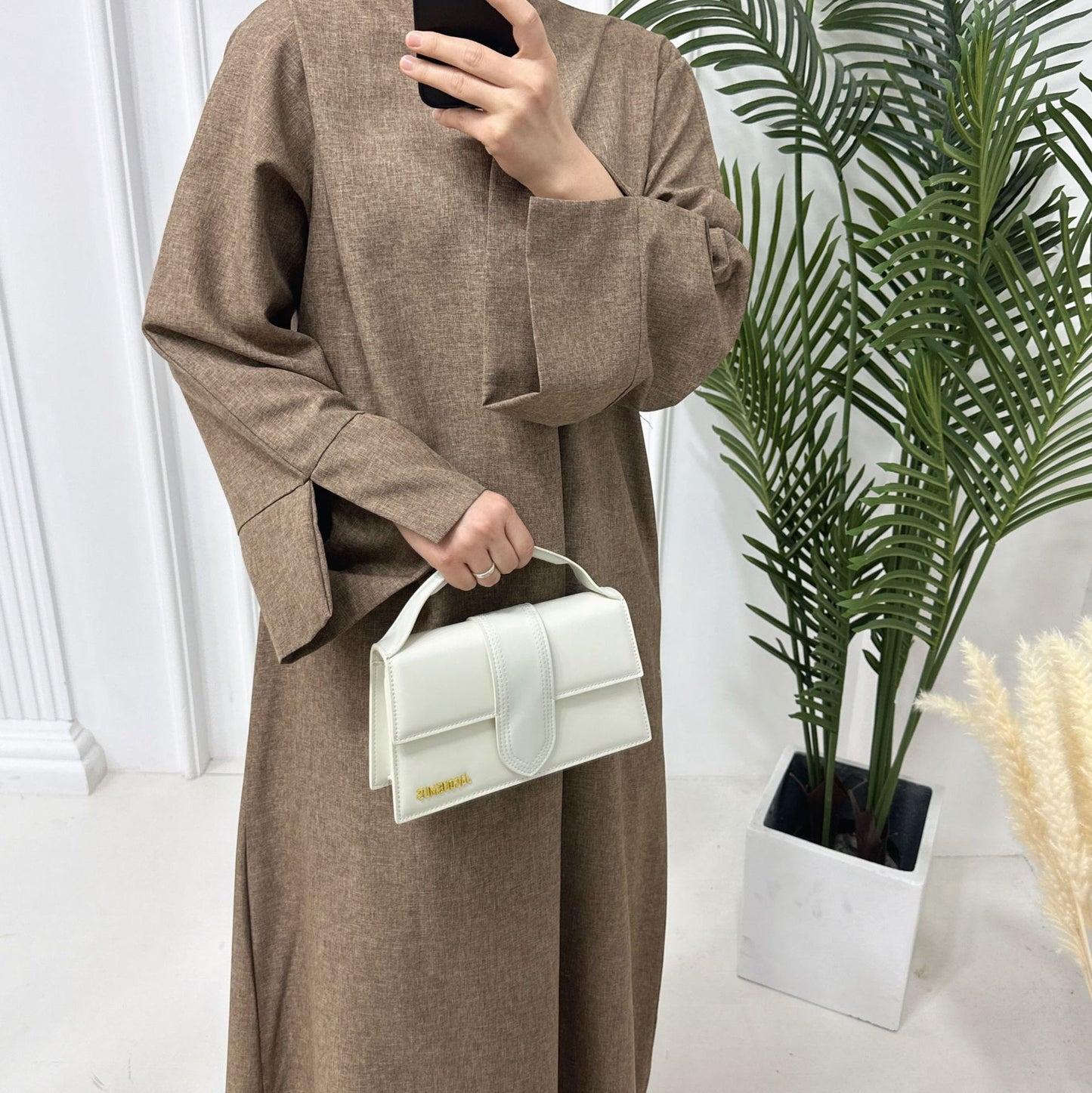 HASASERIES HS0999 Loose Large Elegant Dress Robe