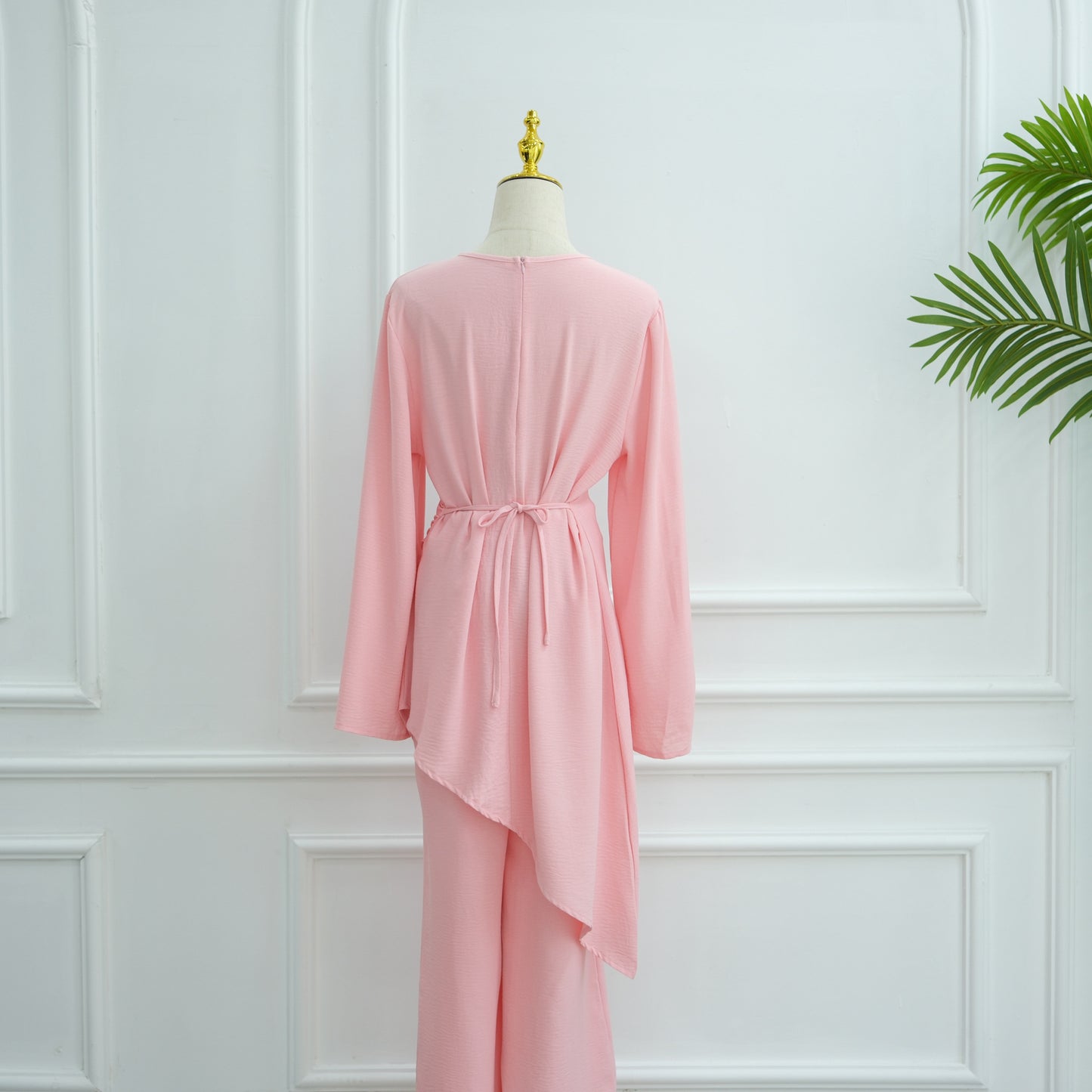 HS6606 Asymmetrical two-piece tunic (with optional headscarf)