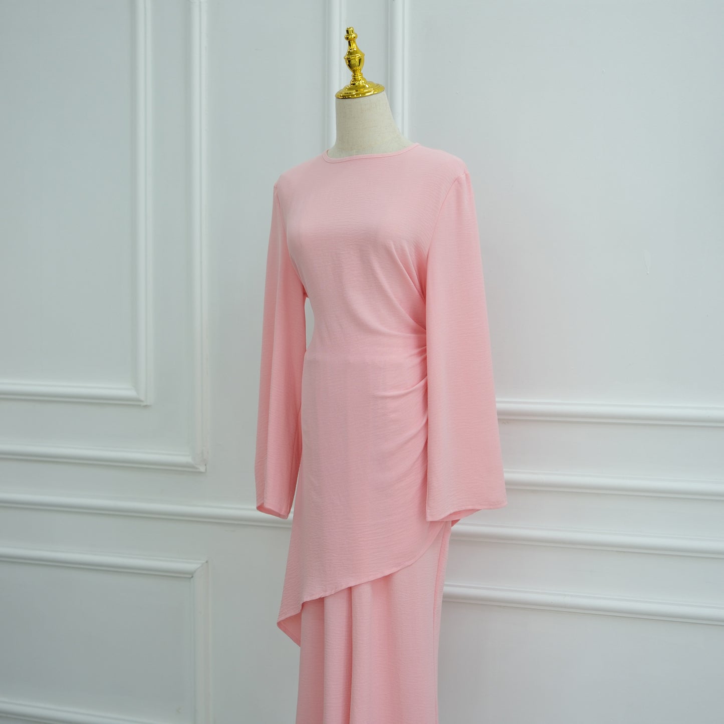 HS6606 Asymmetrical two-piece tunic (with optional headscarf)