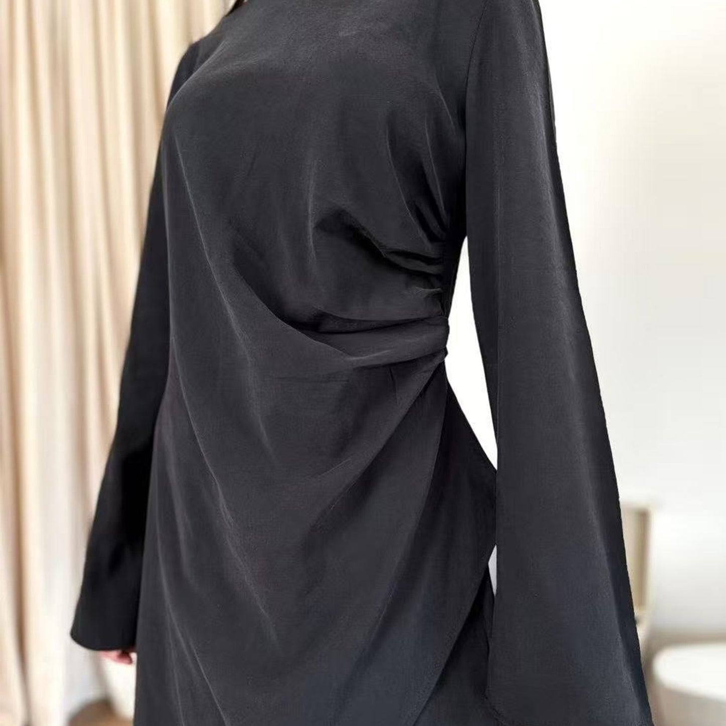 HS6606 Asymmetrical two-piece tunic (with optional headscarf)