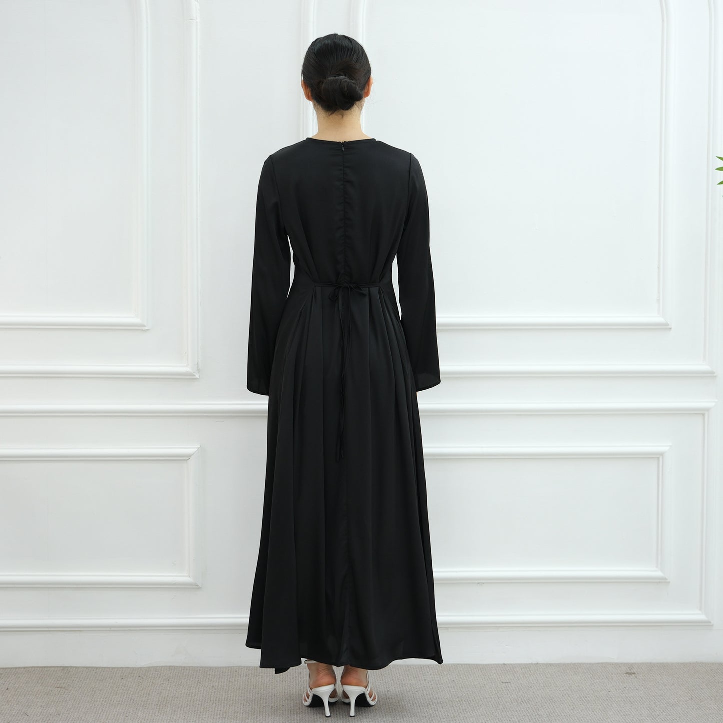 HS6628 Multi-color Simple Solid Color Robe Inner Wear