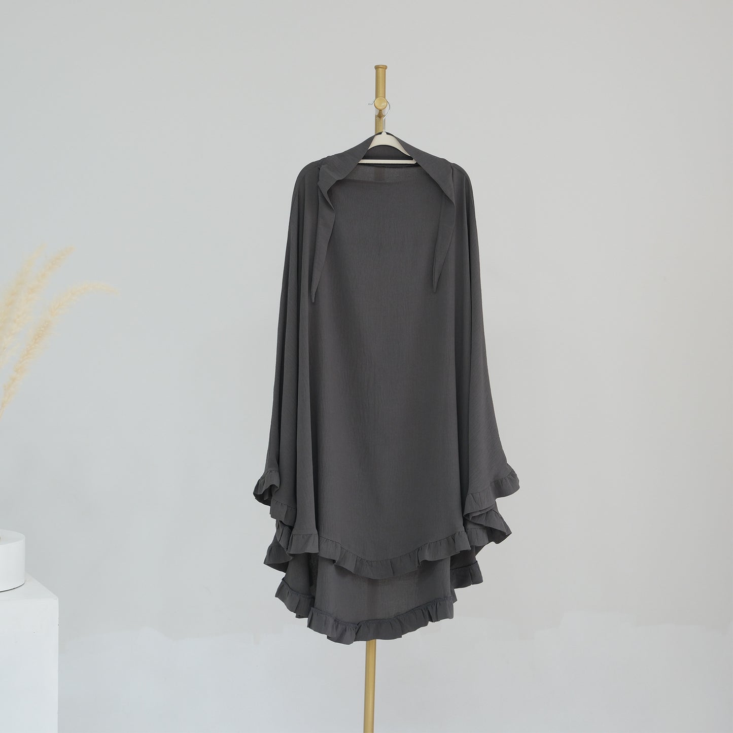 HASASERIES HS0993 Solid Color Headscarf