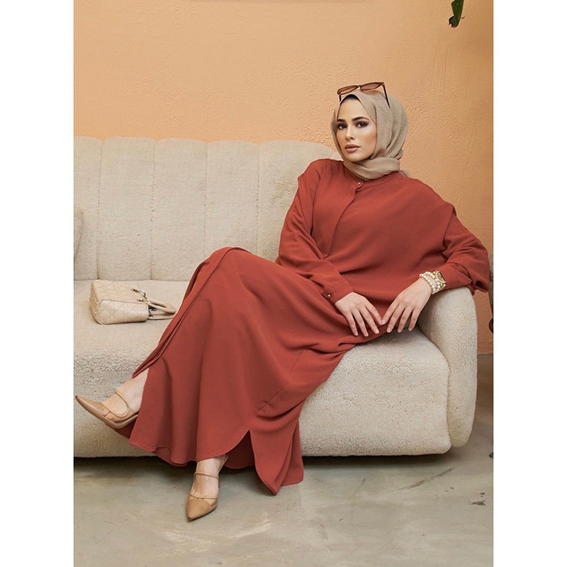 HS0519 رداء بأكمام الخفاش 