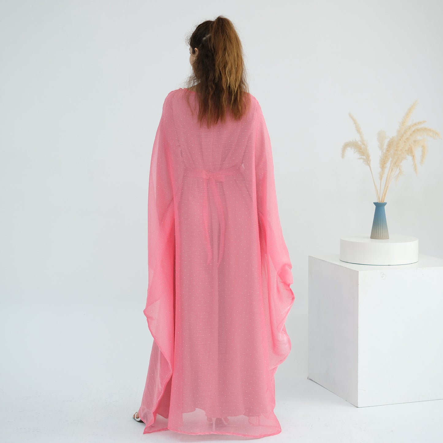 HS6619 Hot diamond long dress (with optional inner suit)