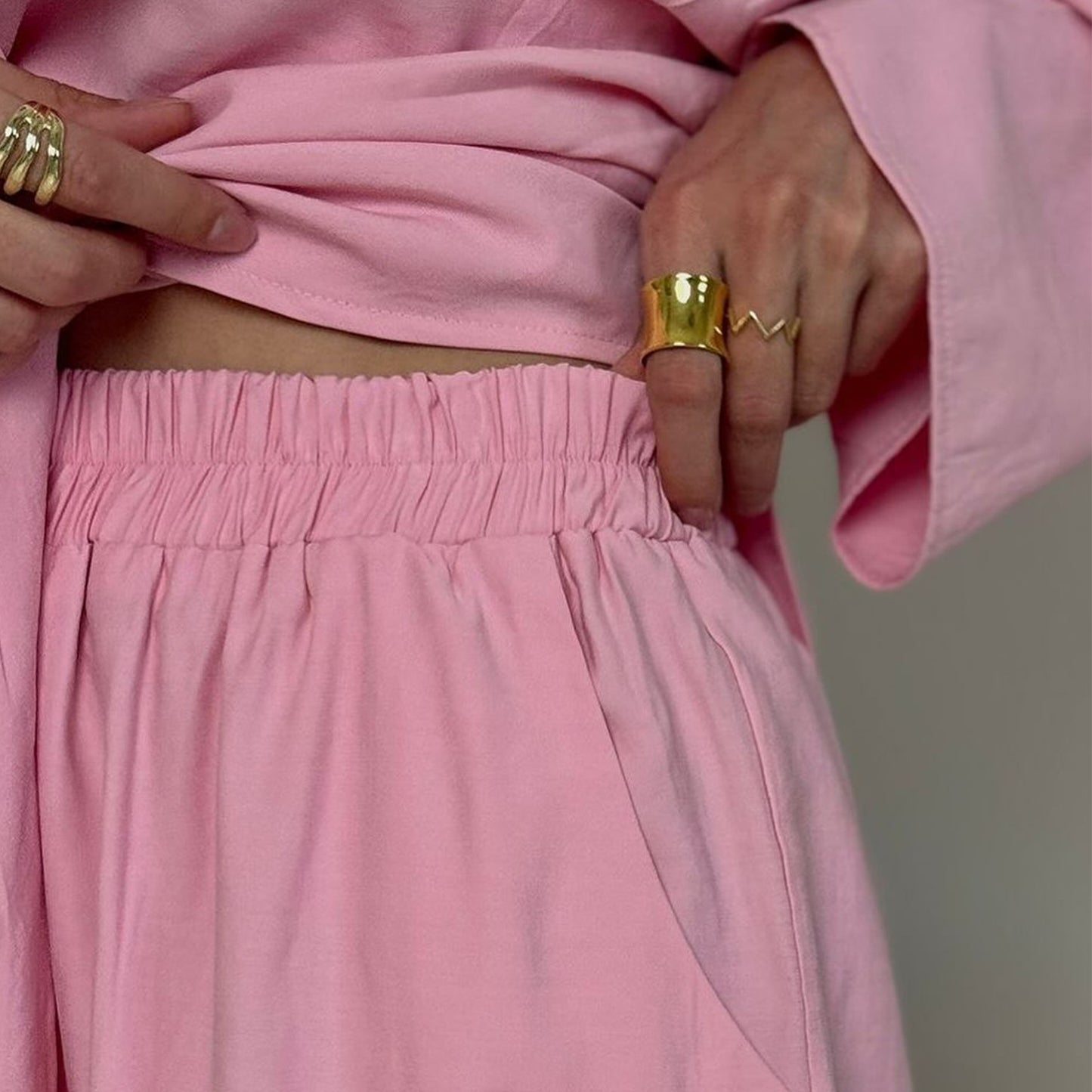 HS6606 Asymmetrical two-piece tunic (with optional headscarf)