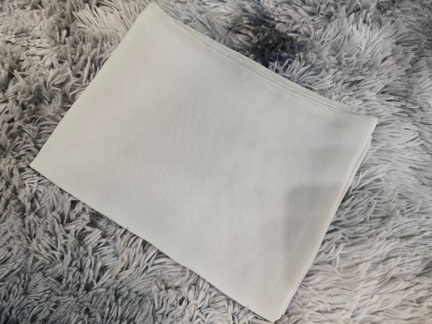 HS6635 Abaya chiffon printed two-piece set (including headscarf)