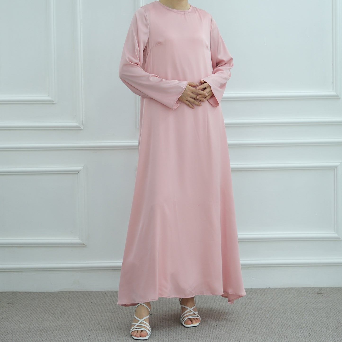 HS6628 Multi-color Simple Solid Color Robe Inner Wear