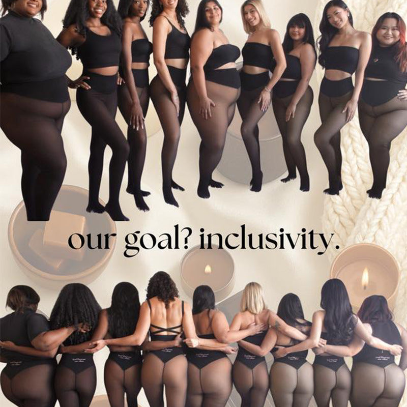HS6675 Wool-lined fleece-lined tights